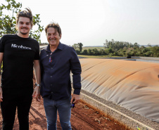 Suinocultor do Oeste do Paraná instala biodigestor e realiza o sonho de produzir com sustentabilidade