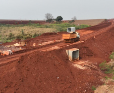Nova obra do Contorno de Palotina tem alteração de tráfego para construção de viaduto 