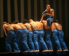 Coreografia Castelo do ballet Teatro Guaira 