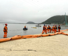 DER Treinamento emergência marítima