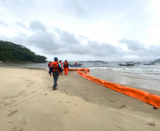 DER Treinamento emergência marítima