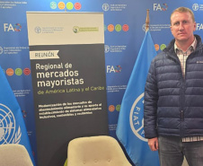 Presidente da Ceasa Paraná, Éder Bublitz, assume a Presidência da Federação Latino-Americana dos Mercados Atacadistas (FLAMA)