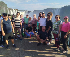 168 paranaenses conhecem as Cataratas do Iguaçu por meio do Programa Paraná + Viagem