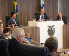 O primeiro relatório de monitoramento do Plano Plurianual 2024-2027 (https://www.planejamento.pr.gov.br/PlanejaParana/Pagina/Transparencia-Planos-Plurianuais) do Governo do Paraná, foi entregue, nesta segunda-feira (21), à Assembleia Legislativa do Estado do Paraná (ALEP), revelando bons indicativos sobre a execução das metas: 72% das entregas previstas para 2024 (813 das 1.135) estão bem encaminhadas.