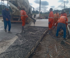 DER PRC-280 Clevelândia a Palmas whitetopping