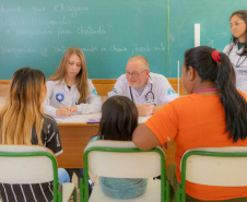Medicina UEPG leva serviços de saúde para aldeia indígena na região 