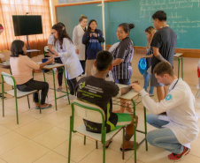 Medicina UEPG leva serviços de saúde para aldeia indígena na região 