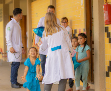 Medicina UEPG leva serviços de saúde para aldeia indígena na região 
