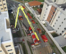 Plataformas mecânicas de 54 metros completam 5 anos de operação no CBMPR