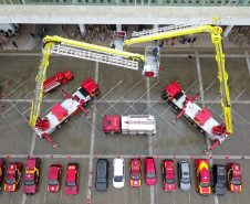 Plataformas mecânicas de 54 metros completam 5 anos de operação no CBMPR