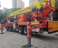 Plataformas mecânicas de 54 metros completam 5 anos de operação no CBMPR
