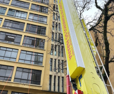 Plataformas mecânicas de 54 metros completam 5 anos de operação no CBMPR