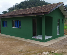 COHAPAR Entrega de moradias para famílias quilombolas de Guaraqueçaba