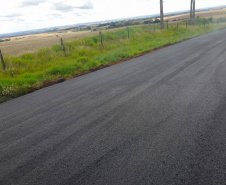 PR-459 conservação do pavimento DER/PR realiza melhorias em rodovia que conecta Pinhão e Reserva do Iguaçu 