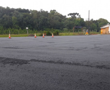 PR-459 conservação do pavimento DER/PR realiza melhorias em rodovia que conecta Pinhão e Reserva do Iguaçu 