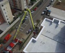Plataformas mecânicas de 54 metros completam 5 anos de operação no CBMPR