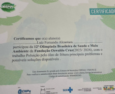 Jovens cientistas: alunos do Noroeste do Paraná conquistam prêmios da Fiocruz