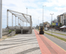 Estruturas estão sendo montadas em Matinhos e Pontal do Paraná para os shows do Verão Maior Paraná