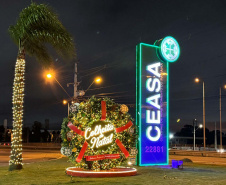 Decoração de Natal do Ceasa