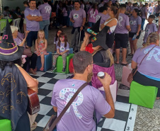 Caminhada marca início do Fevereiro Lilás, mês de conscientização sobre doenças raras 