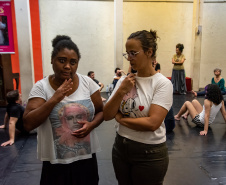 ENSAIO PEÇA TEATRO GUAÍRA