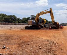 Duplicação da Rodovia das Cataratas chega a 42,4% com serviços em todo o trecho