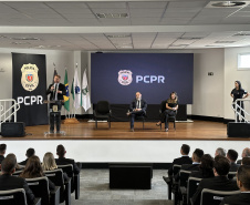 PCPR NOVOS POLICIAIS TOMAM POSSE