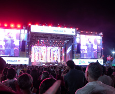 Show de César Menotti e Fabiano no Verão Maior Paraná em Pontal do Paraná