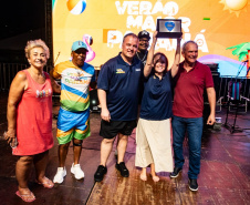 Pelo segundo ano consecutivo, Verão Maior Paraná ganha reconhecimento do ECAD por respeitar direitos autorais de artistas