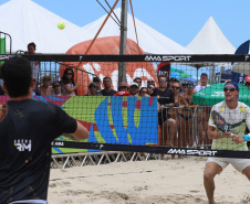 Jogos do BT400 Matinhos do Circuito Mundial de Beach Tennis