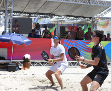 Jogos do BT400 Matinhos do Circuito Mundial de Beach Tennis