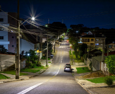 Programa da Copel investiu R$ 20 mi na troca de 18 mil pontos de iluminação pública no Paraná