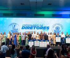 I Seminário de Diretores capacita gestores da rede estadual para 2025I Seminário de Diretores capacita gestores da rede estadual para 2025