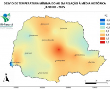 Boletim agrometeorológico de janeiro aponta que chuvas retornam ao Paraná após início de ano seco