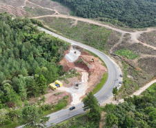 DER Obra emergencial Rio Branco do Sul