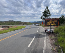 DER Obra emergencial Rio Branco do Sul