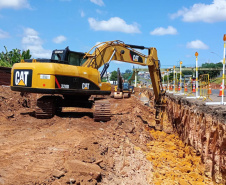 Para obra de trincheira, passarela que liga bairros em Telêmaco Borba será demolida no dia 9 de março
