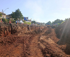 Para obra de trincheira, passarela que liga bairros em Telêmaco Borba será demolida no dia 9 de março