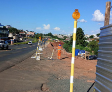 Para obra de trincheira, passarela que liga bairros em Telêmaco Borba será demolida no dia 9 de março