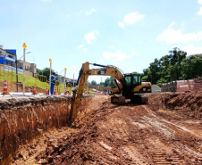 Para obra de trincheira, passarela que liga bairros em Telêmaco Borba será demolida no dia 9 de março