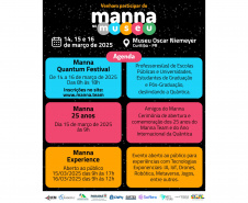 Evento no Museu Oscar Niemeyer terá experiências com inteligência artificial, robótica, metaverso e muito mais