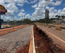 Obra do Trevo do Catuaí em Maringá entra em nova etapa
