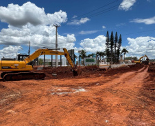 Obra do Trevo do Catuaí em Maringá entra em nova etapa