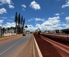 Obra do Trevo do Catuaí em Maringá entra em nova etapa
