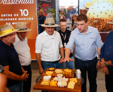 Entrega do Troféu de Melhor Queijo da América Latina (Stand Biopark) 