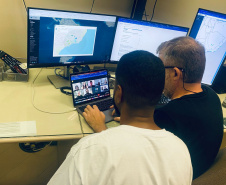 TECNOLOGIA E EQUIPE DO SIMEPAR VÃO MONITORAR A PREVISÃO DO TEMPO DO ESPÍRITO SANTO