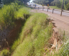 Novo bueiro em Ribeirão do Pinhal