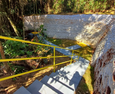 Sanepar e Prefeitura recuperam mina de água em Lindoeste