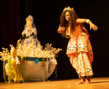 Curitiba, 21 de março de 2025 - 1º Seminário Estadual de Políticas Públicas de Combate ao Racismo – Respeito e Reconhecimento dos Povos de Terreiro e Religião de Matriz Africana, no Teatro Guaíra.