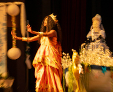 Curitiba, 21 de março de 2025 - 1º Seminário Estadual de Políticas Públicas de Combate ao Racismo – Respeito e Reconhecimento dos Povos de Terreiro e Religião de Matriz Africana, no Teatro Guaíra.